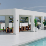 Palm lounge - Side view